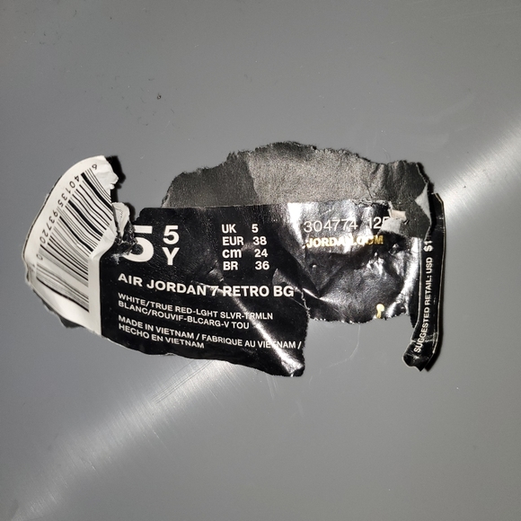 Air Jordan retro 7 bg rabbit hare looney tunes - Picture 3 of 9